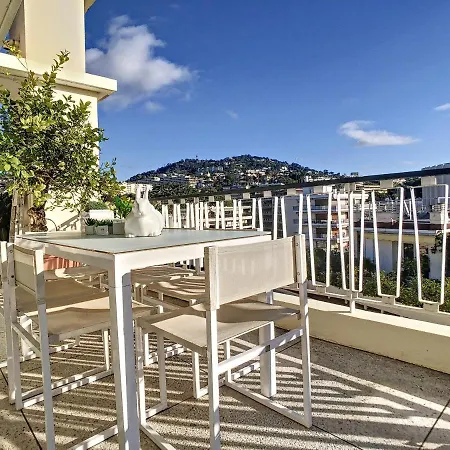 Penthhouse 1 & 2 Bedroom 2 Mins From The Croisette 335