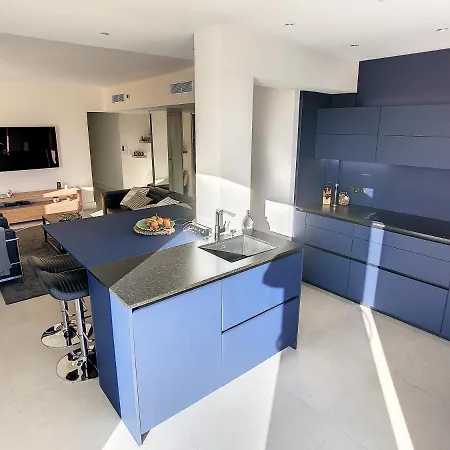 Penthhouse 1 & 2 Bedroom 2 Mins From The Croisette 335 كان